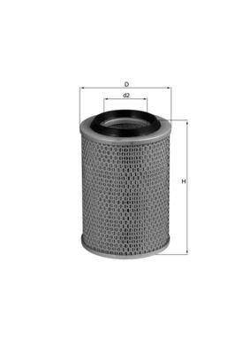 LX567 Mahle Original Filtro de ar